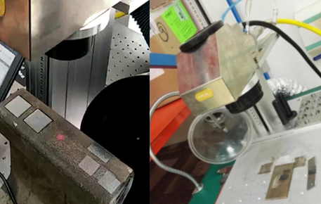 激光清洗 利用光纤激光器清除铁轨表面的锈蚀层
